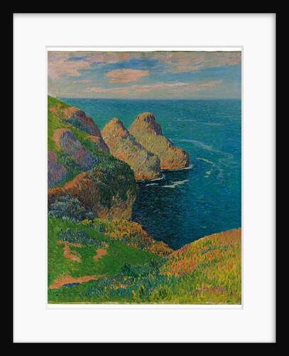 Les falaises au bord de la mer, 1895 by Henry Moret