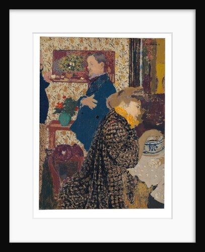 Misia et Vallotton à Villeneuve, 1899 by Edouard Vuillard