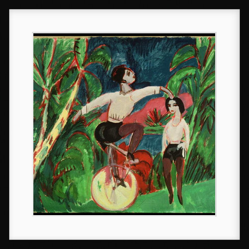 Unicycle Rider, 1911 by Ernst Ludwig Kirchner
