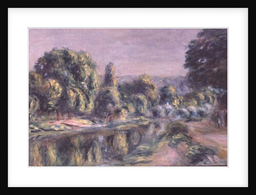 Bras Vif at Croissy by Pierre Auguste Renoir