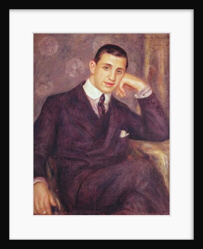 Henry Bernstein, 1910 by Pierre Auguste Renoir