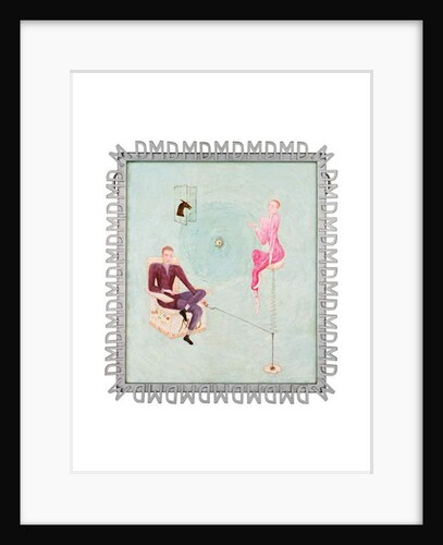 Portrait of Marcel Duchamp and Rose Sélavy by Florine Stettheimer