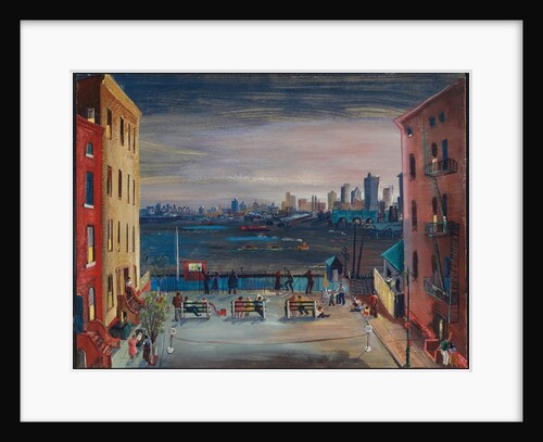 Brooklyn Heights, c.1935 by Boris Dmitrievich Grigoriev