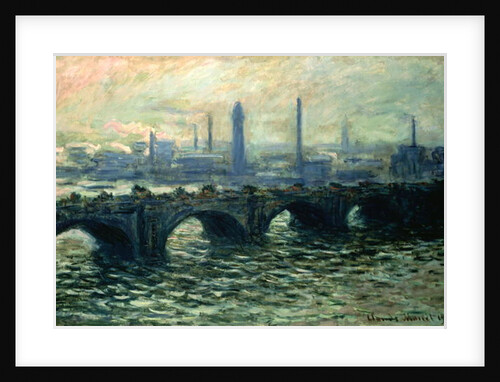 Waterloo Bridge, 1902 by Claude Monet