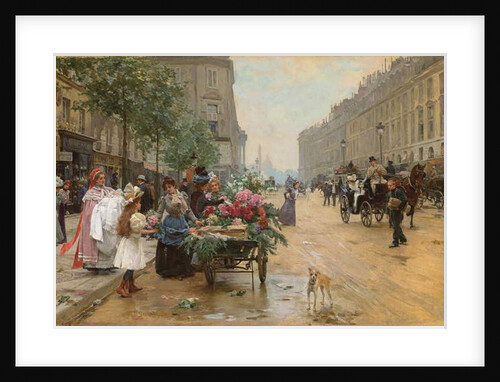 Rue Royale, Paris, 1898 by Louis de Schryver