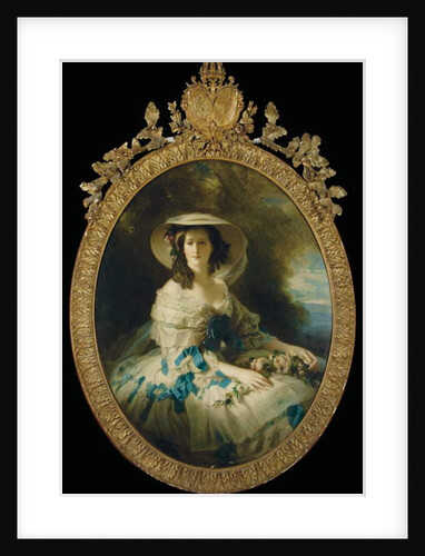 Portrait of Empress Eugenie by Franz Xaver Winterhalter