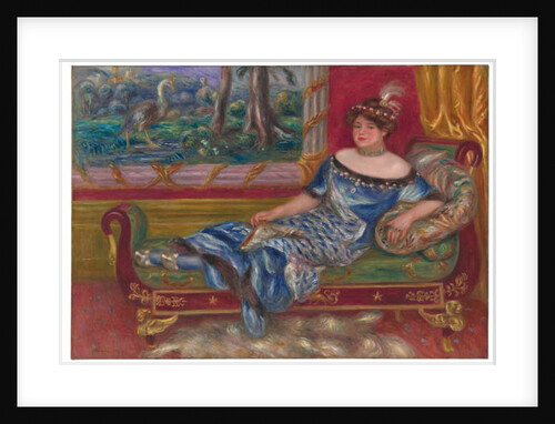 Madame de Galéa à la méridienne, 1912 by Pierre Auguste Renoir