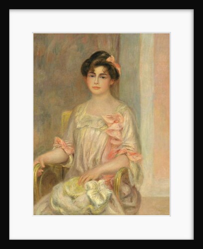 Portrait of Madame Josse Bernheim-Dauberville, 1901 by Pierre Auguste Renoir