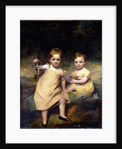 Double portrait of William Thorold Wood and Charles Thorold Wood by Henry Raeburn