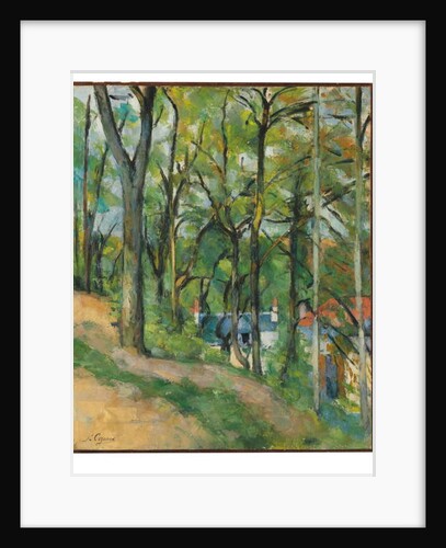 La côte Saint-Denis à Pontoise, c.1877 by Paul Cezanne