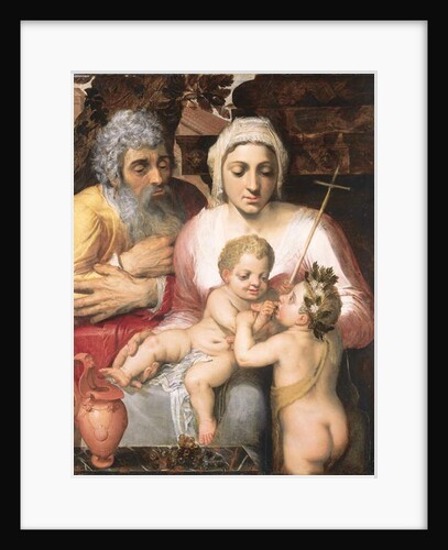 The Holy Family with Saint John the Baptist, 1546 by Frans Floris