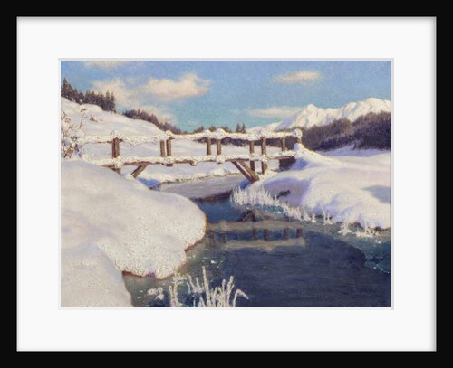 Sun on the Snow, Switzerland by Ivan Fedorovich Choultse