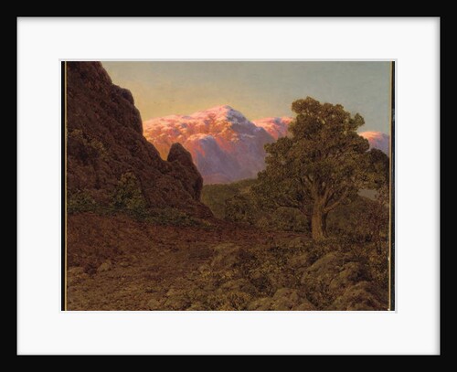 Sunrise over the Mountain by Ivan Fedorovich Choultse