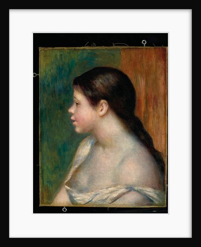 Head of a young girl, 1882 by Pierre Auguste Renoir