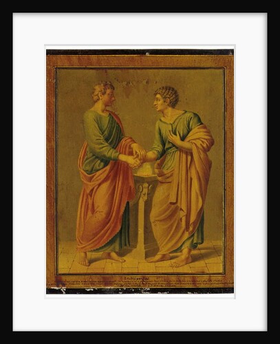 An Allegory of Friendship, 1789 by Johann Heinrich Lips
