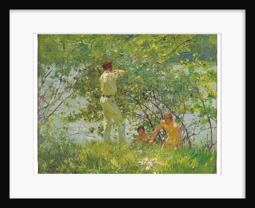 Leafy June, 1909 by Henry Scott Tuke