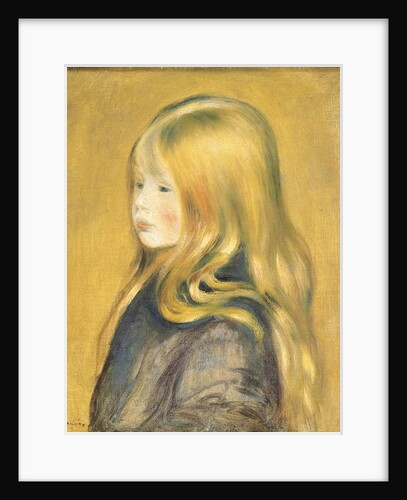 Portrait of Edmond Renoir, Jr., 1888 by Pierre Auguste Renoir