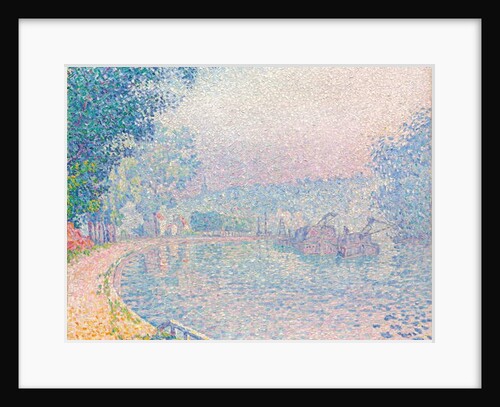 Samois, La Berge, matin, 1901 by Paul Signac
