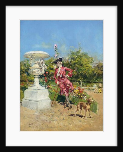 Il Marchesino à Versailles, 1876 by Giovanni Boldini