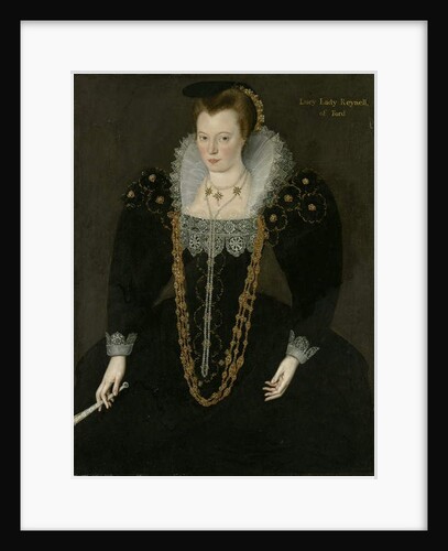 Portrait of Lucy, Lady Reynell of Ford by Marcus the Younger (circle of) Gheeraerts
