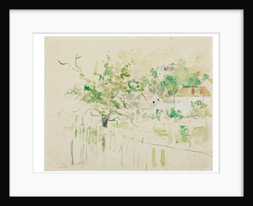 Bougival, 1884 by Berthe Morisot