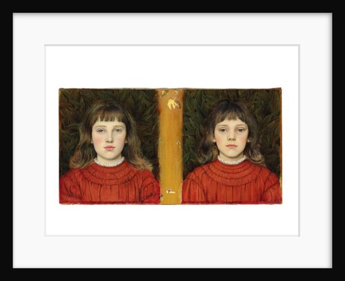 Portraits of Alice Mildred and Winifred Julia Spencer Stanhope, 1884 by Evelyn De Morgan
