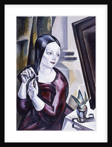 Woman before a mirror, 1922 by Maria Blanchard