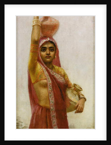 Village Belle by Raja Ravi Varma