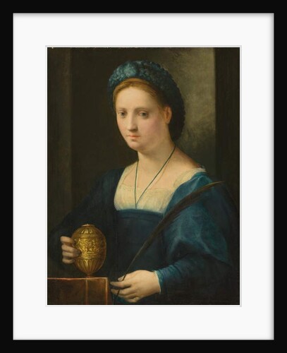 Portrait of a lady, as Mary Magdalene by Domenico Puligo