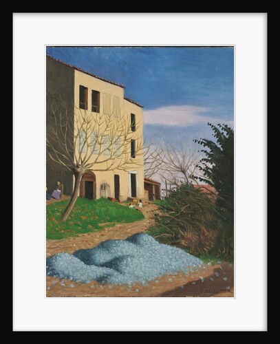 House in the Sun, Blue Stones, 1920 by Felix Edouard Vallotton