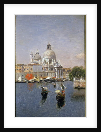 Santa Maria della Salute, Venice by Martin Rico y Ortega