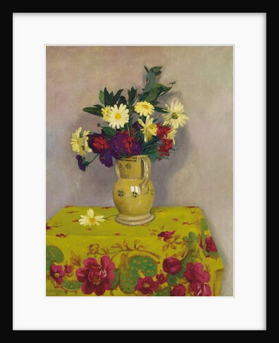 Yellow daisies and various flowers, 1911 by Felix Edouard Vallotton