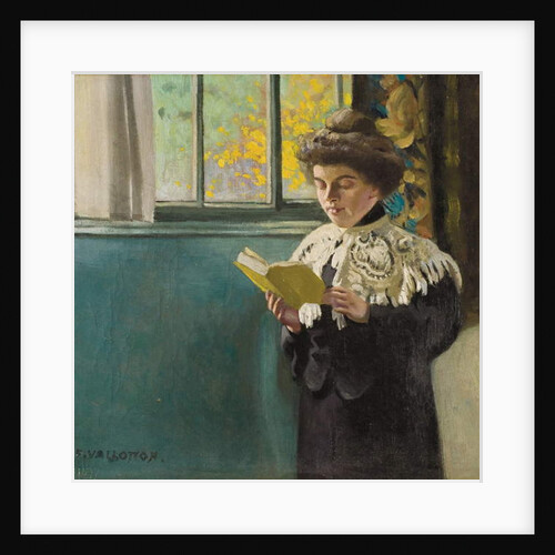 Woman Reading by a Window, c.1904 by Felix Edouard Vallotton