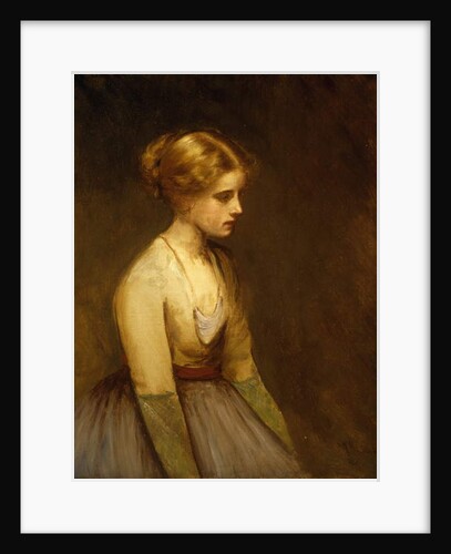 Study of a fair-haired beauty by Jean-Jacques Henner