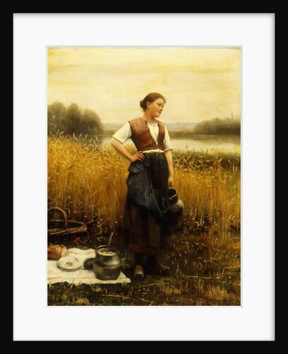A Harvest Lunch by Daniel Ridgway Knight