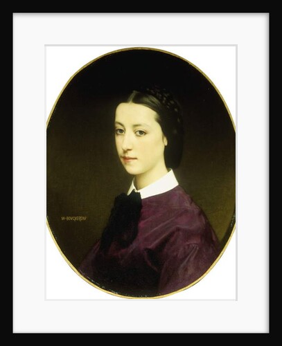 Portrait of a Young Lady by William-Adolphe Bouguereau