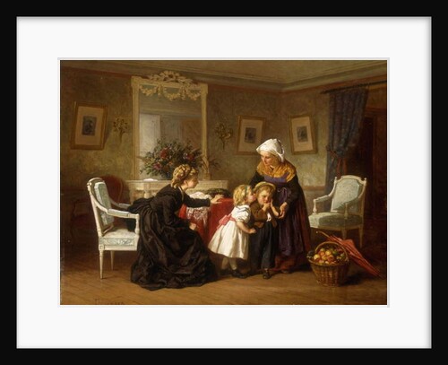 The Kiss by Theophile Emmanuel Duverger