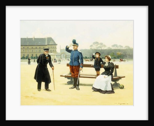 The Salute by Jules Monge