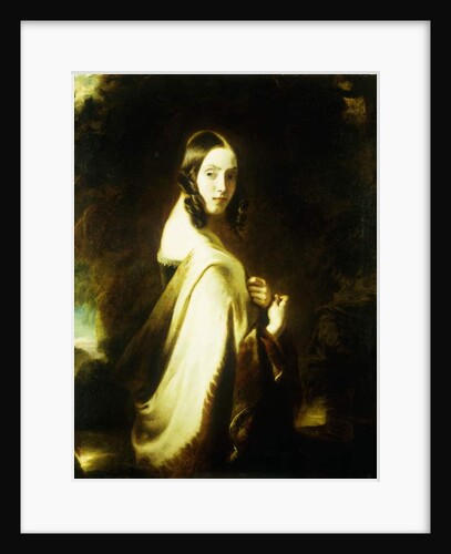 A Lady with a Shawl by Esther Paris-Persennet