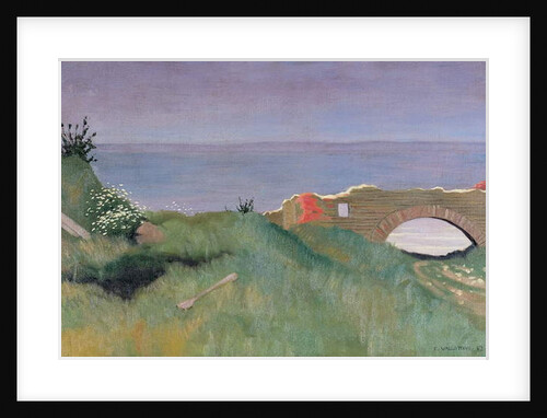 The Ruins, Villerville, 1913 by Felix Edouard Vallotton