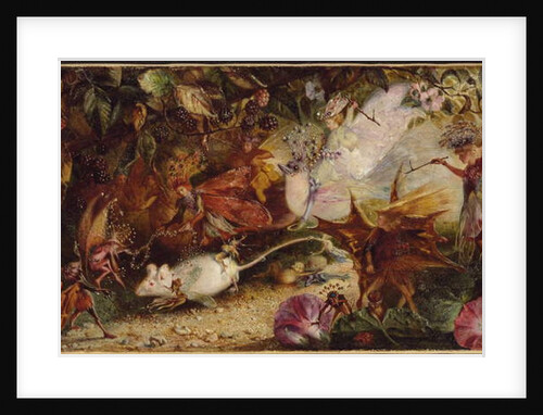 The Chase of the White Mouse by John Anster Fitzgerald