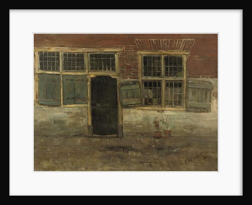 Little Houses, Leiden, 1881 by Floris Verster