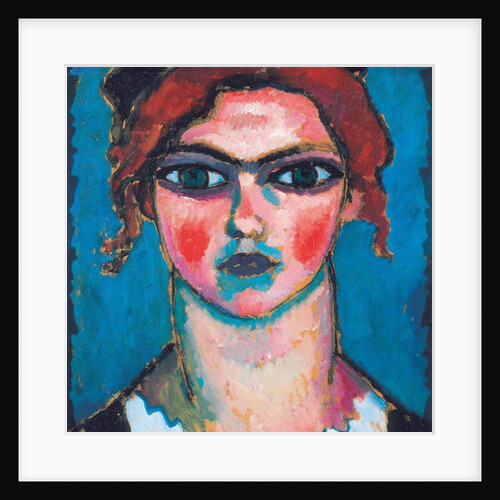 Young Woman With Green Eyes, c.1910 by Alexej von Jawlensky