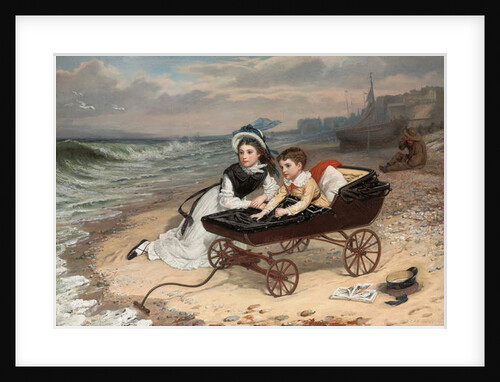 What Are The Wild Waves Saying? by Charles Wynne Nicholls