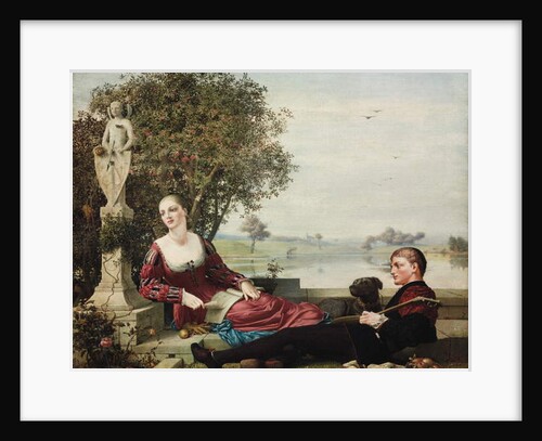 Heloise and Abelard by Robert Bateman