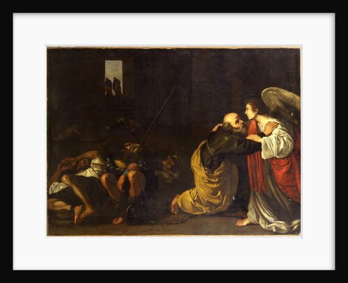 The Deliverance of St. Peter by Orazio (circle of) Gentileschi