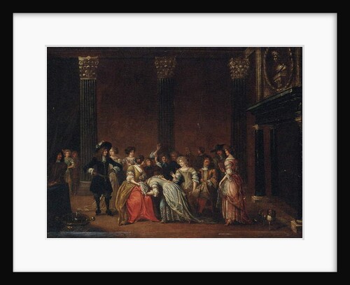 La Main Chaude by Hieronymus (circle of) Janssens