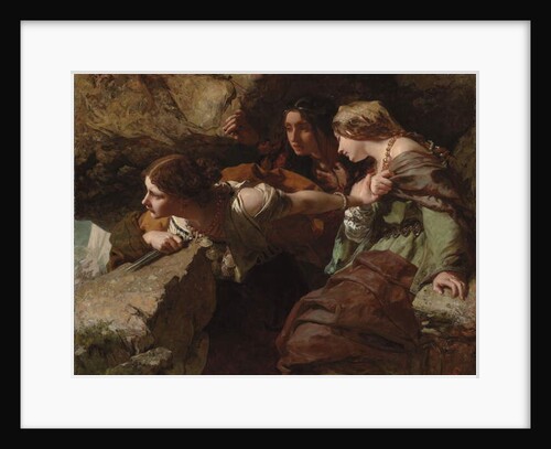 Courage, Anxiety and Despair: Watching the Battle by James Sant