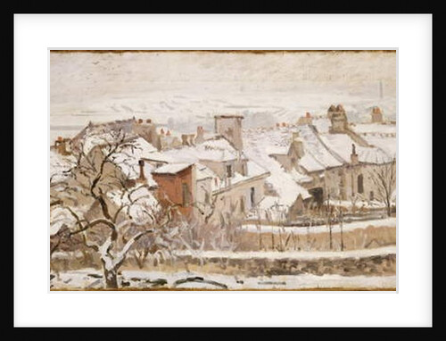 The Four Seasons: Winter, 1872 by Camille Pissarro