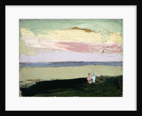 Coastal Scene at Sunset, by Robert Cozad Henri